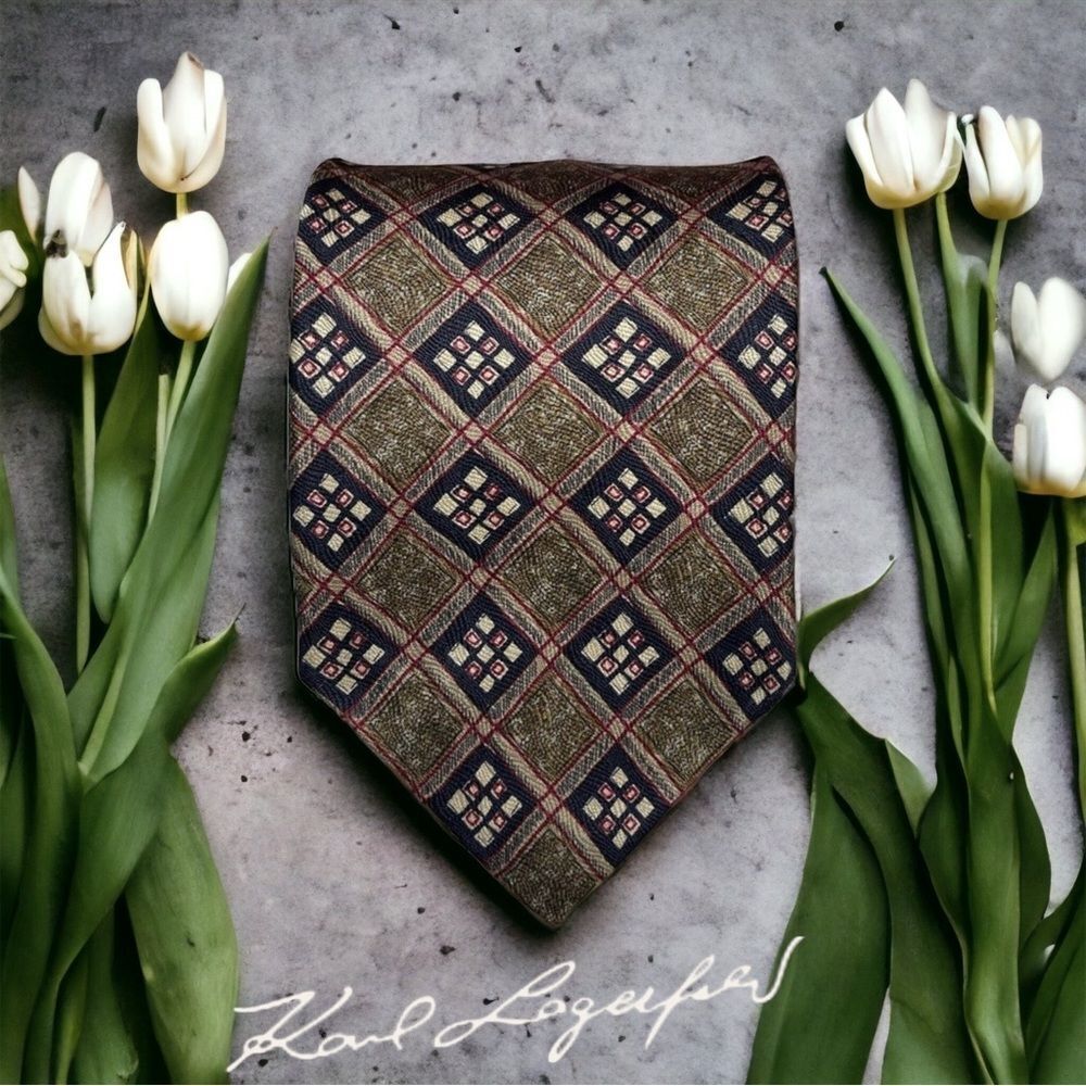 Karl Lagerfeld Vintage Silk Tie